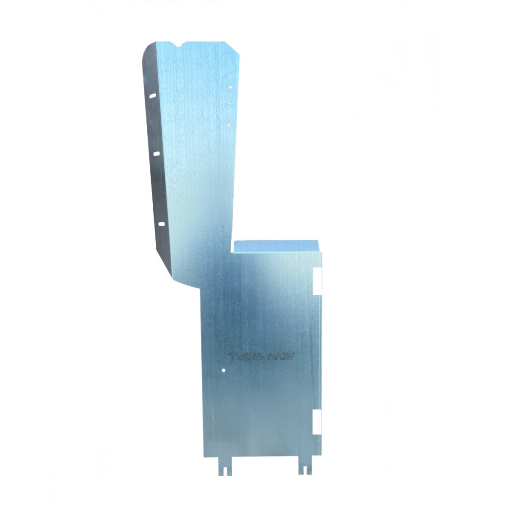 Plaque De Protection Pour Porte "doigt Poussoir" - 340 X 75 Mm - Focus Plastics - Avec Vis