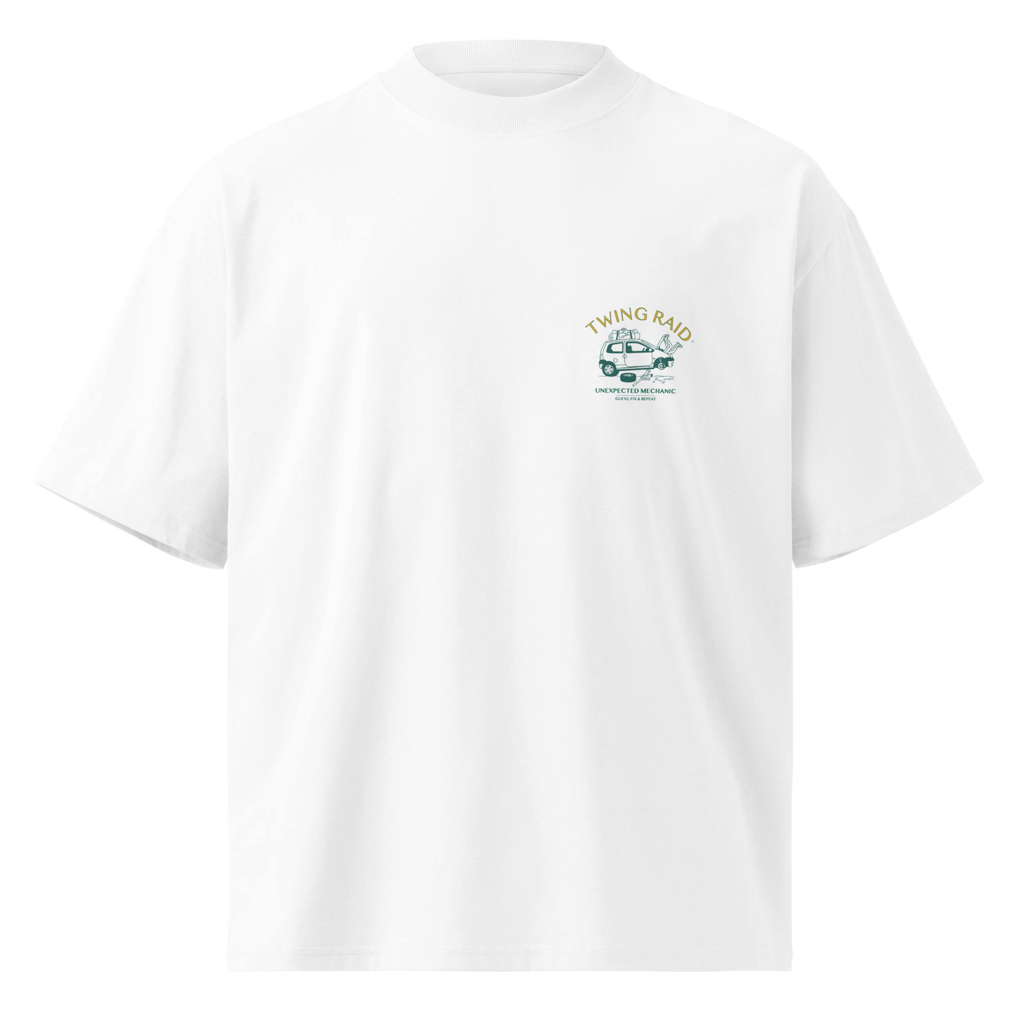Twing Shirt - Unexpected Mechanic White – Image 2
