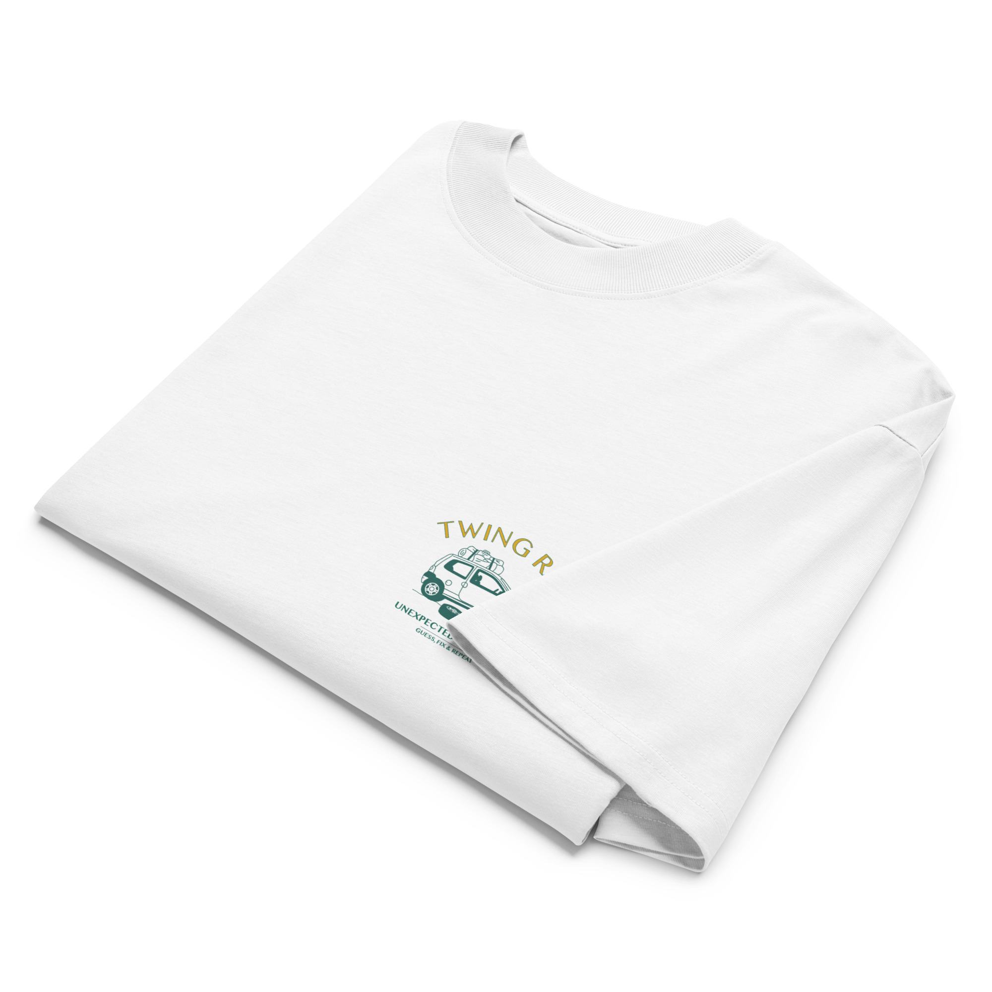Twing Shirt - Unexpected Mechanic White – Image 5