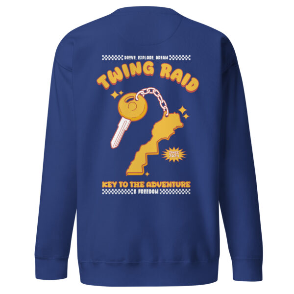 SWEAT KEY TO THE ADVENTURE – BLUE