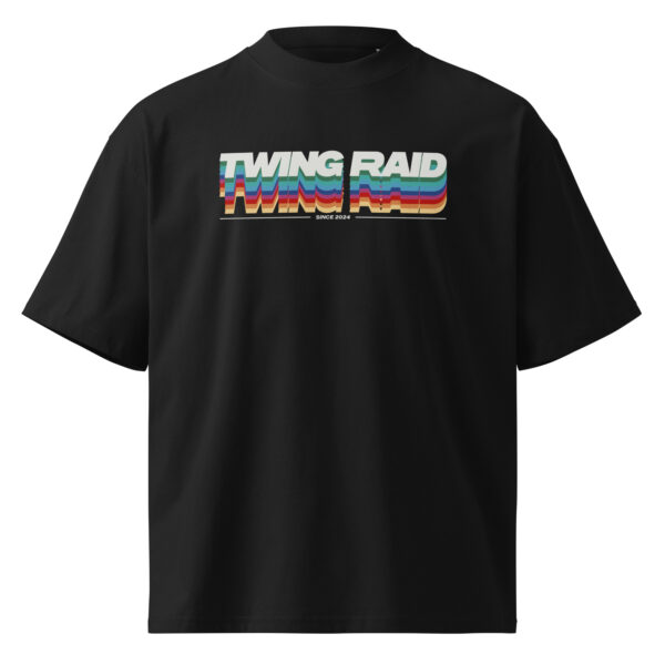 TWING SHIRT - COLOR STRIPES BLACK