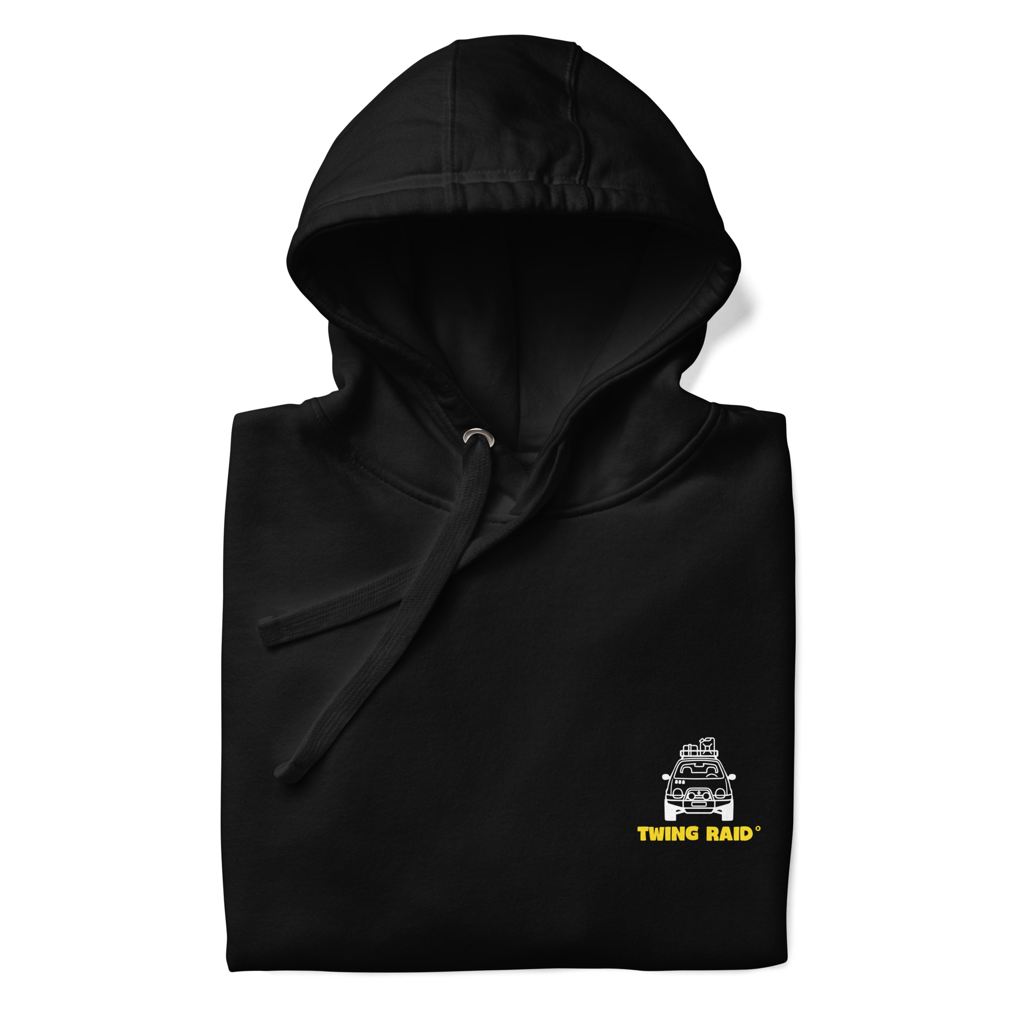 HOODIE ADVENTURE – BLACK & YELLOW – Image 5