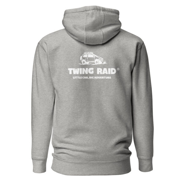 HOODIE ADVENTURE - GREY & WHITE