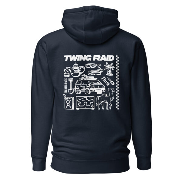 HOODIE STARTER PACK – DARK BLUE & WHITE