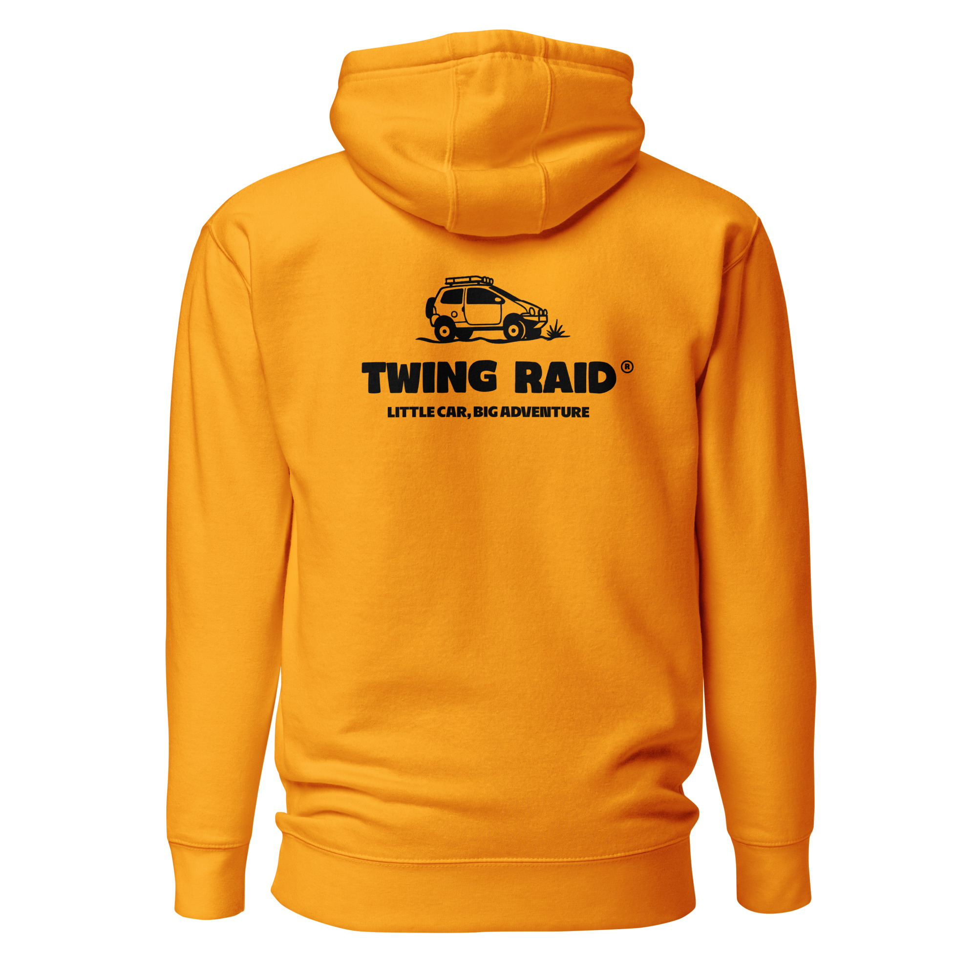 HOODIE ADVENTURE – YELLOW & BLACK