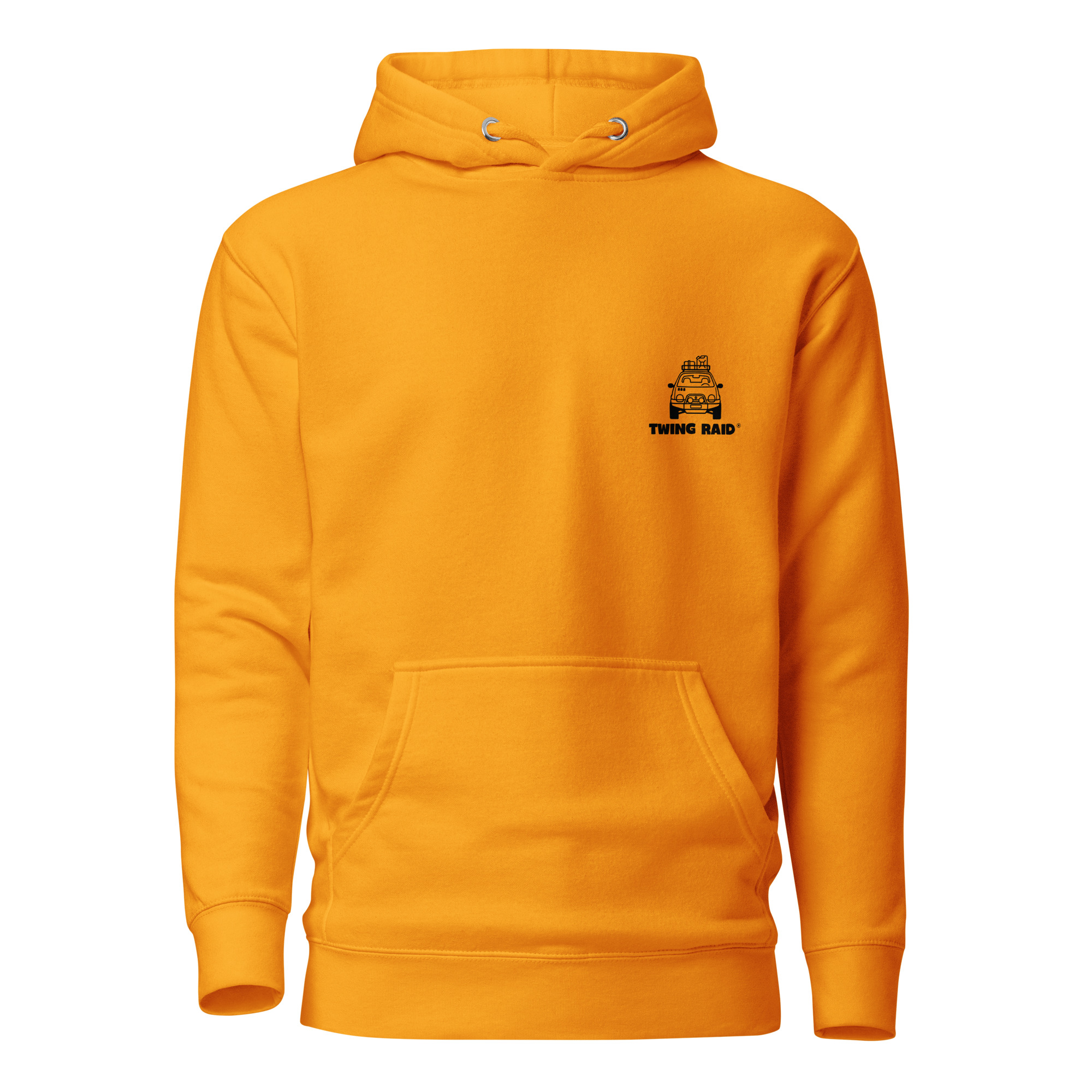 HOODIE ADVENTURE – YELLOW & BLACK – Image 2