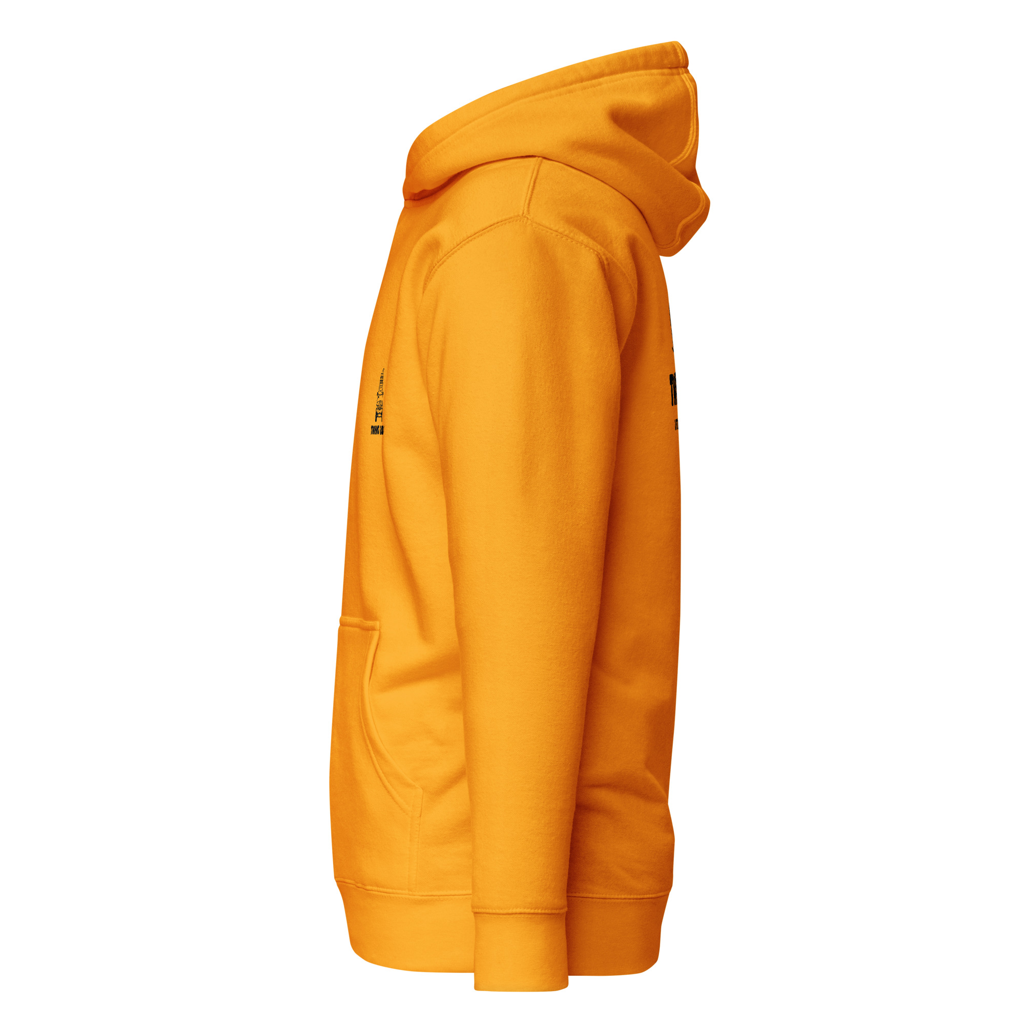 HOODIE ADVENTURE – YELLOW & BLACK – Image 3