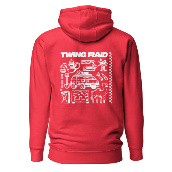 HOODIE STARTER PACK – RED & WHITE