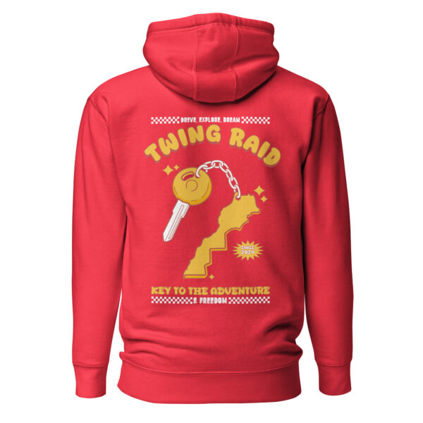 HOODIE KEY TO THE ADVENTURE – RED