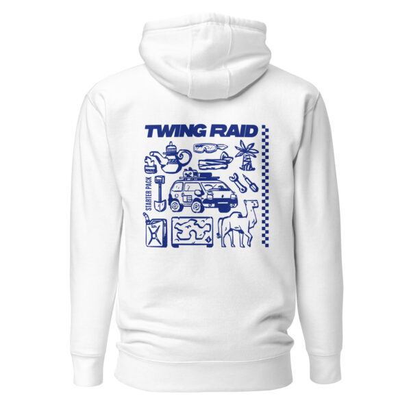 HOODIE STARTER PACK – WHITE & BLUE