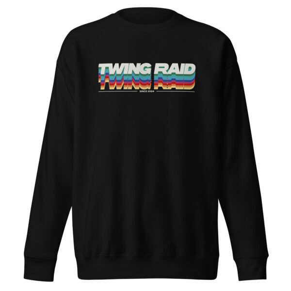 SWEAT COLOR STRIPES - BLACK